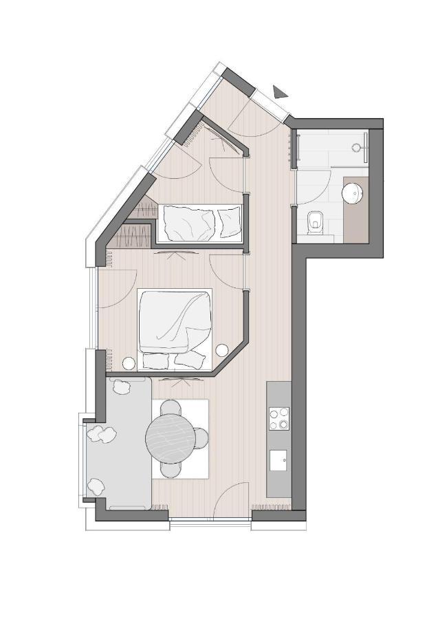 צל אם צילר Zellrooms מראה חיצוני תמונה