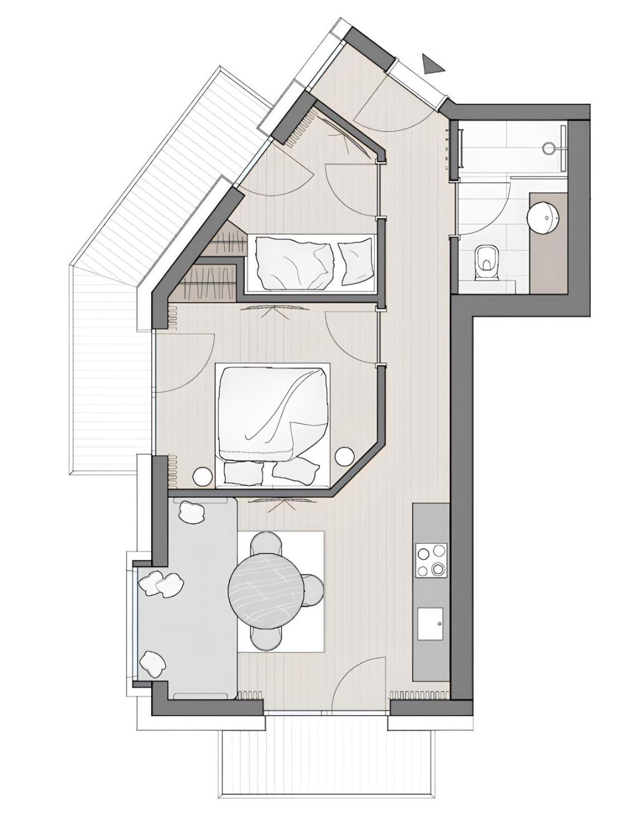 צל אם צילר Zellrooms מראה חיצוני תמונה